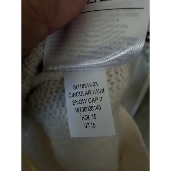 Gap Fair Isle Snow Cap Scandi Nordic Mohair Wool Sweater Sz XS - Picture 3 of 7